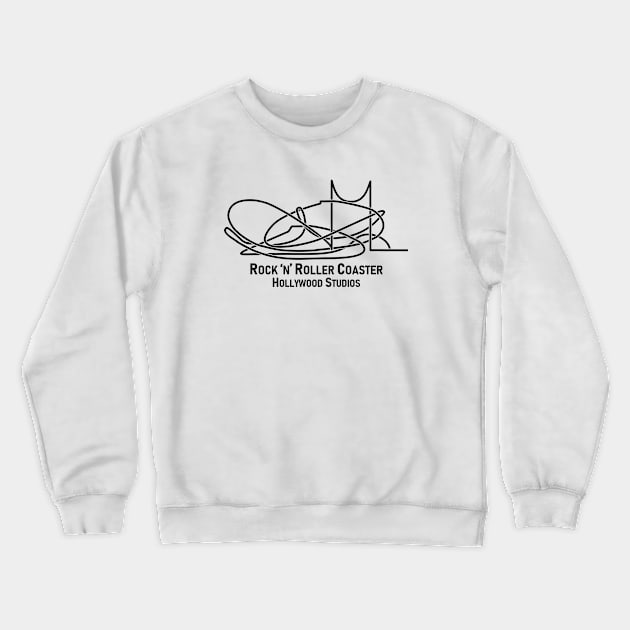 Rock 'n' Roller Coaster 4 Crewneck Sweatshirt by SpareFilm